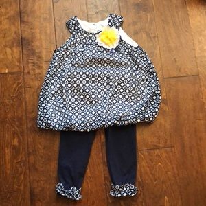 Toddler dress and leggings
